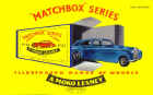 1959 Matchbox catalog cover