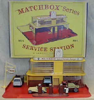 Matchbox MG1B1 Garage and box