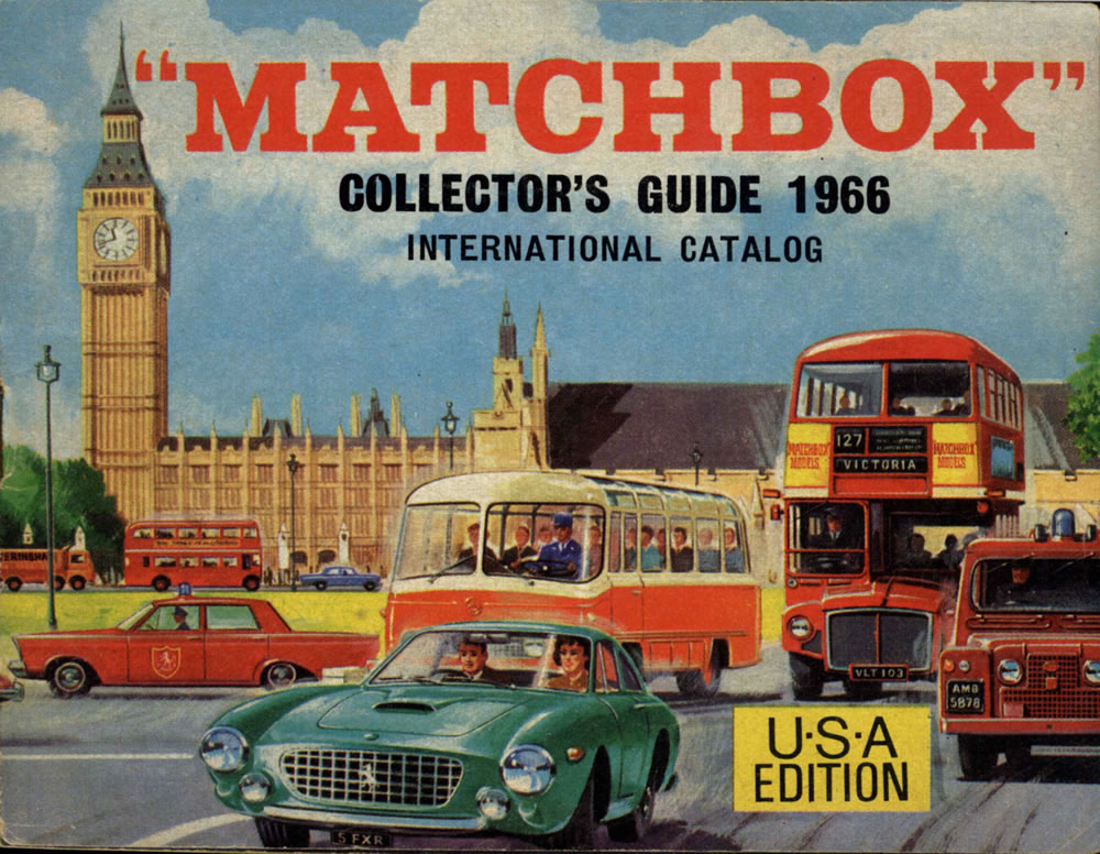 Matchbox Lesney 1966 catalog cover
