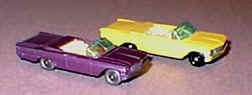 two 39B Pontiac convertibles