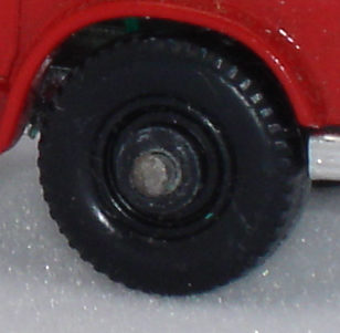 black plastic wheel, 48C1 Dodge Dumper Truck