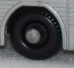 black plastic wheel, 66C Greyhound Bus