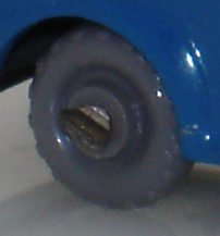 gray plastic wheel, 46A Moris Minor 1000