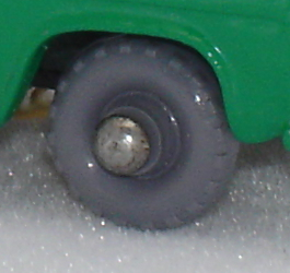 gray plastic wheel, 59A Ford Thames Van