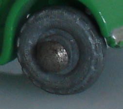 metal wheel, 17A Bedford Removals Van