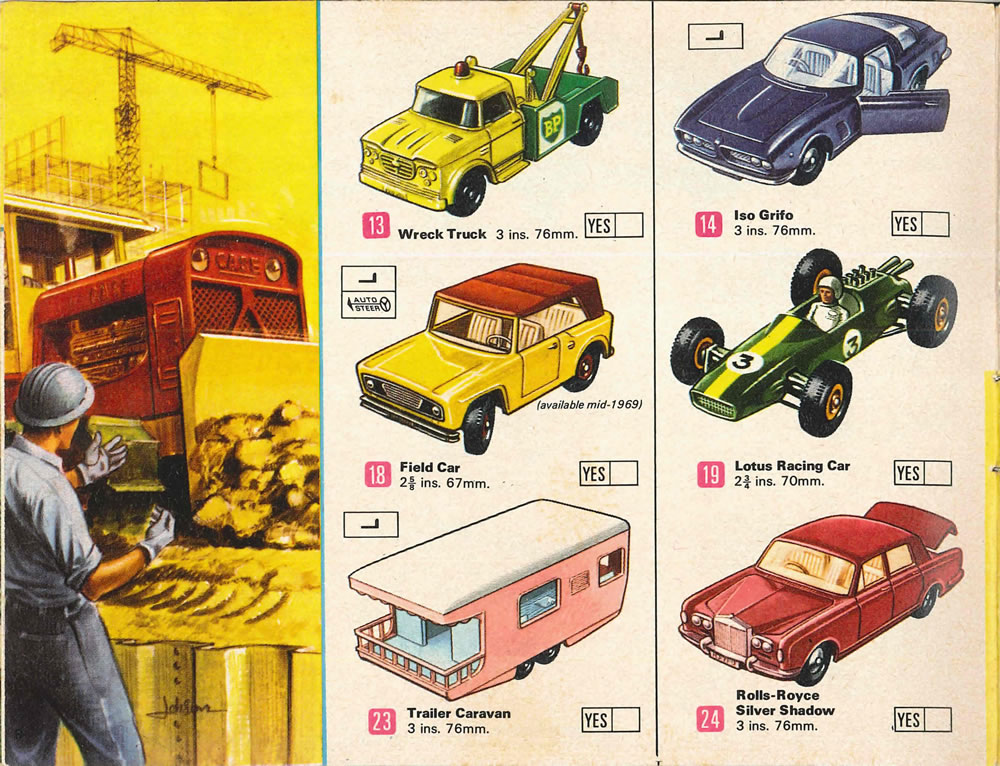 1969 matchbox field car